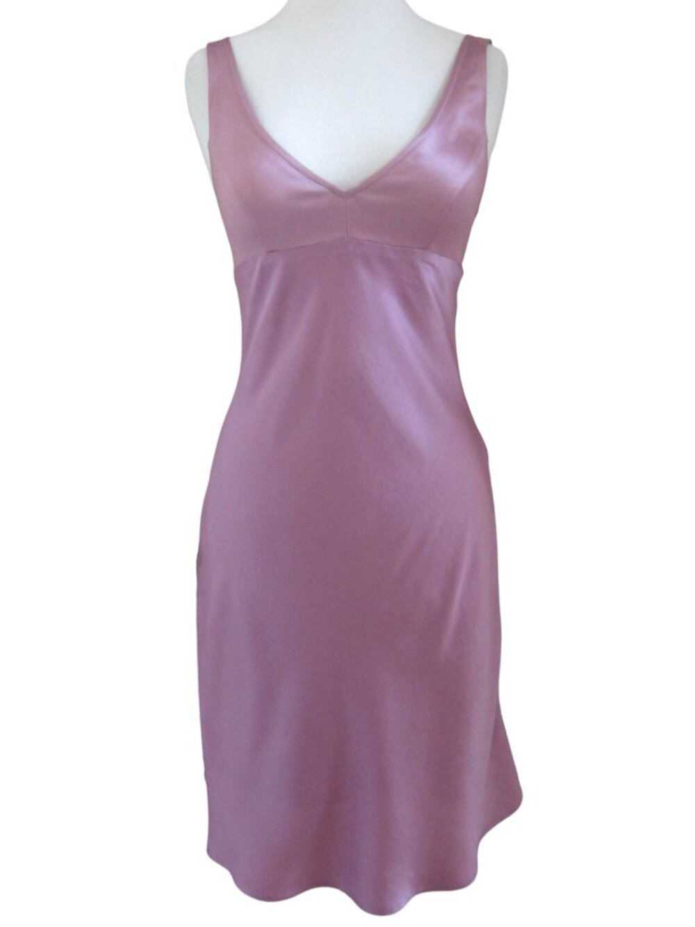 vtg y2k MARIA BIANCA NERO stretch satin slip dress sz S y2k